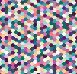seamless tiny hexagonal pattern