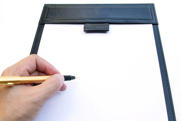 signature on sign pad