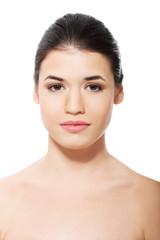 Obraz premium Portrait of nude beautiful woman.