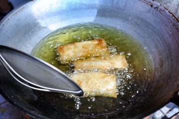 egg rolls with vegetables
