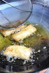 egg rolls with vegetables
