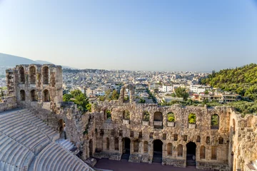 Foto op Plexiglas Athens. The Odeon of Herodes Atticus 3 © Valery Rokhin