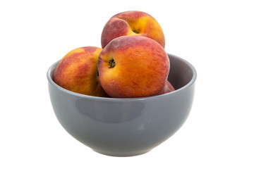 Bright ripe peaches