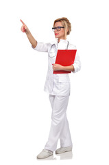 doctor with clipboard