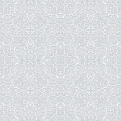 Abstract grey seamless pattern