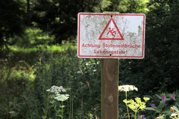 Achtung Stolleneinbrüche