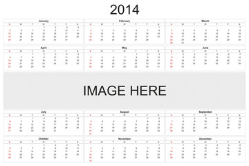 Calendar 2014