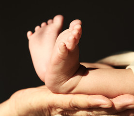 Fototapeta premium Baby Barefoot