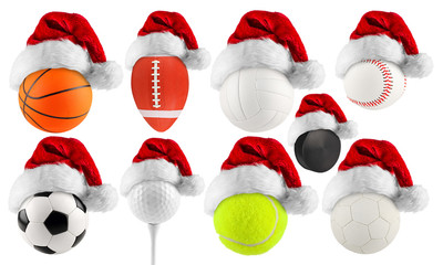 Santa hat sport collection