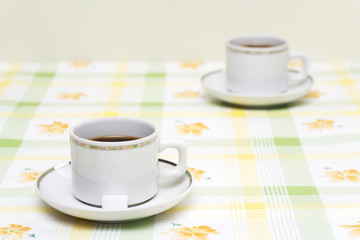zwei Kaffeetassen