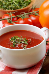 Tomato Gazpacho soup
