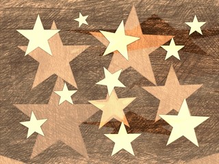Decorative background with a stars