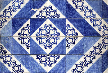 Fototapeta premium Traditional tiles from Porto, Portugal