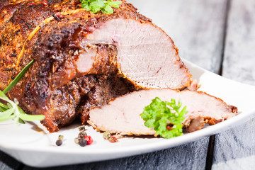 Roasted shoulder
