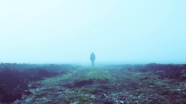 Lonely Man In The Fog