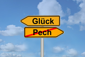 Glück Pech
