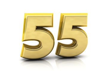 3d number fifty five