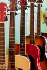 Obraz premium Guitars