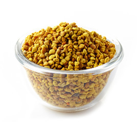 bowl of bee pollen