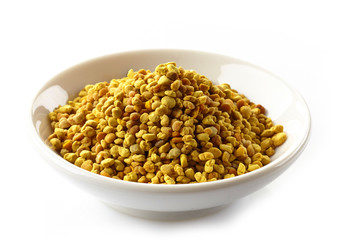 bowl of bee pollen