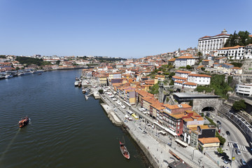 Naklejka na ściany i meble Old town of Porto, World Heritage Site