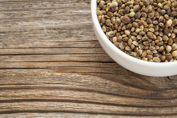 whole hemp seeds