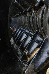 minery machine closeup