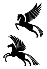 Pegasus winged horses