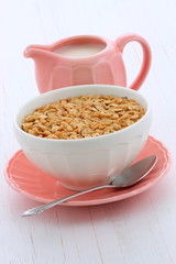 Delicious and healthy granola cereal