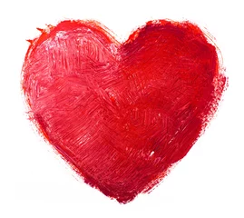 aquarell herz. Konzept - Liebe, Beziehung, Kunst, Malerei © undrey