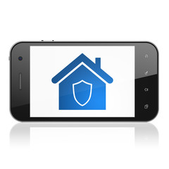Safety concept: Home on smartphone