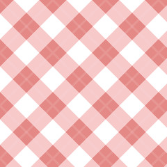 Gingham Red Seamless Pattern abstract. Retro Background