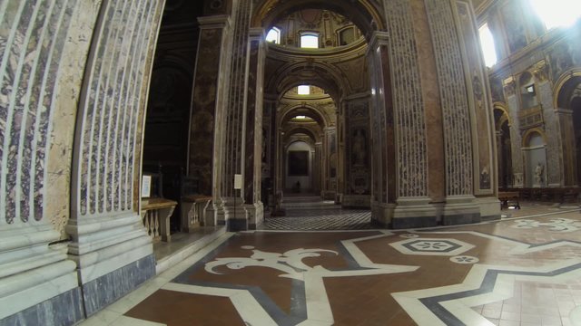 NAPLES, ITALY - San Paolo Maggiore Church