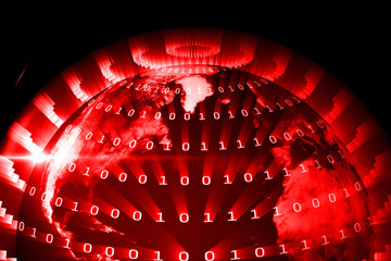 Global technology background