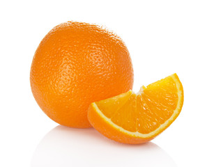 Juicy fresh orange
