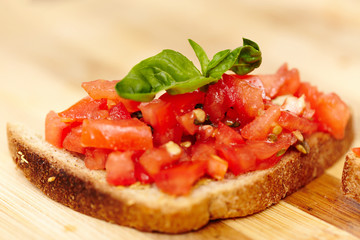 Tomato bruschetta