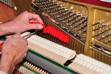 Tuning the piano