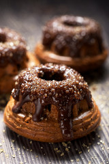 Chocolate bundt cakes