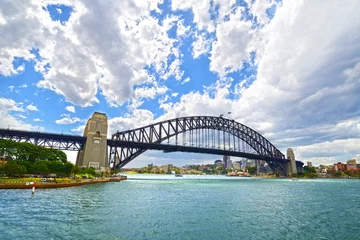 Cercles muraux Sydney Harbour Bridge Sydney harbour bridge.