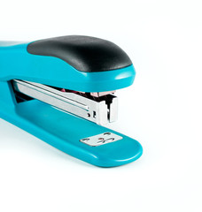 blue stapler