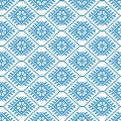 Ethnic seamless pattern background