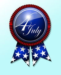 4 July ribbon