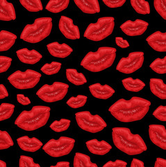 Lip seamless background