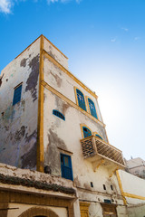 malerisches Haus in der Altstadt von Essaouira, Marokko