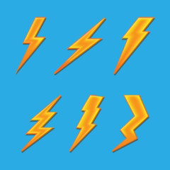 volume lightning.vector