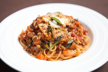 spaghetti bolognese