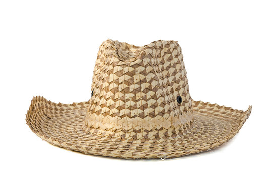 brown farmer hat