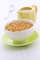 Delicious and healthy granola cereal