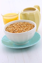 Delicious and healthy granola cereal