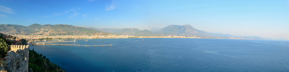 Fototapeta na wymiar Zatoka Alanya. Turcja